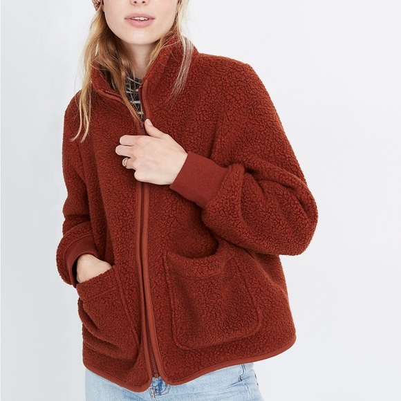 Madewell Jackets & Blazers - Madewell Polartec® Fleece Zip-Up Jacket